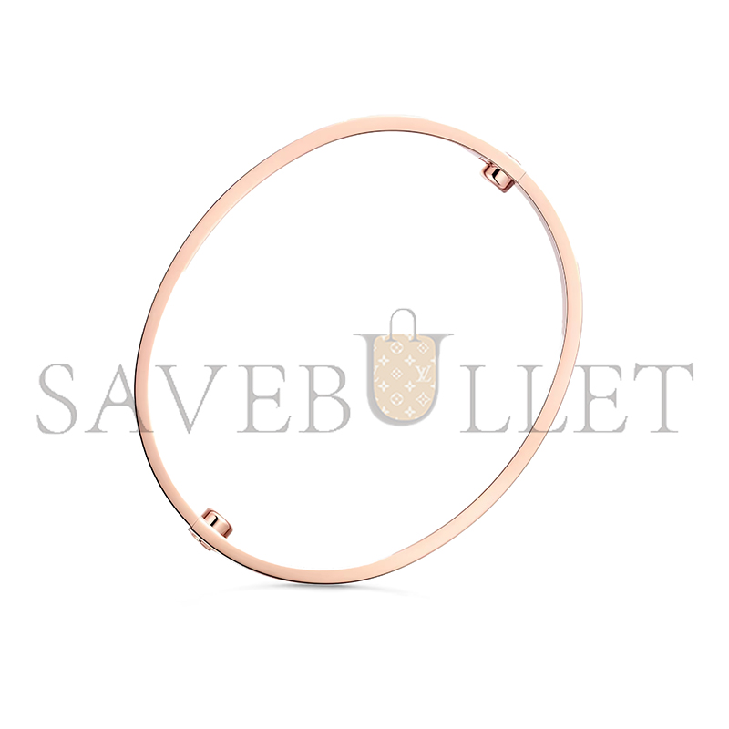 CARTIER LOVE BRACELET, CLASSIC MODEL, BRUSHED B6079917 CARTIER LOVE BRACELET, CLASSIC MODEL, BRUSHED B6079917